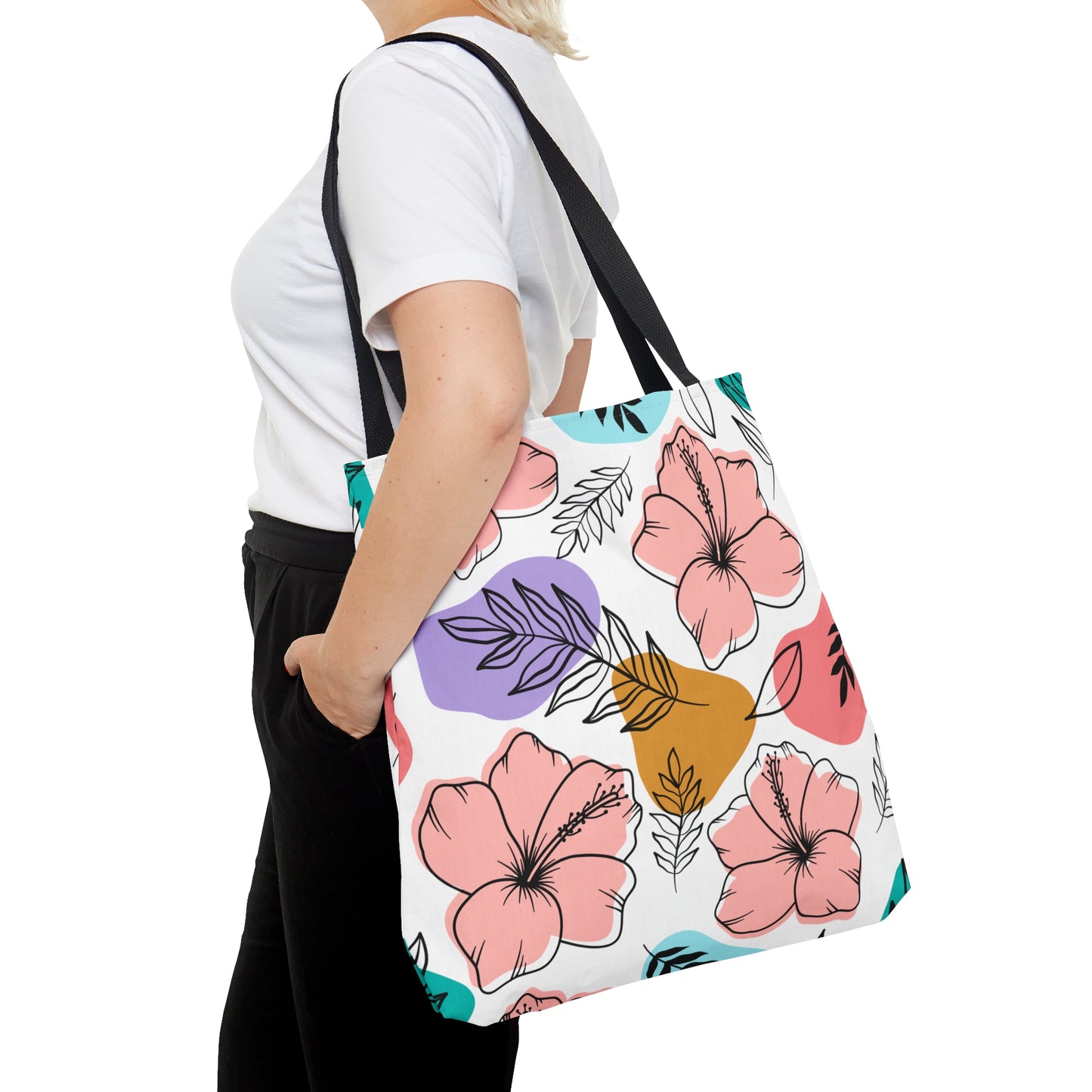 Hibiscus Tote Bag