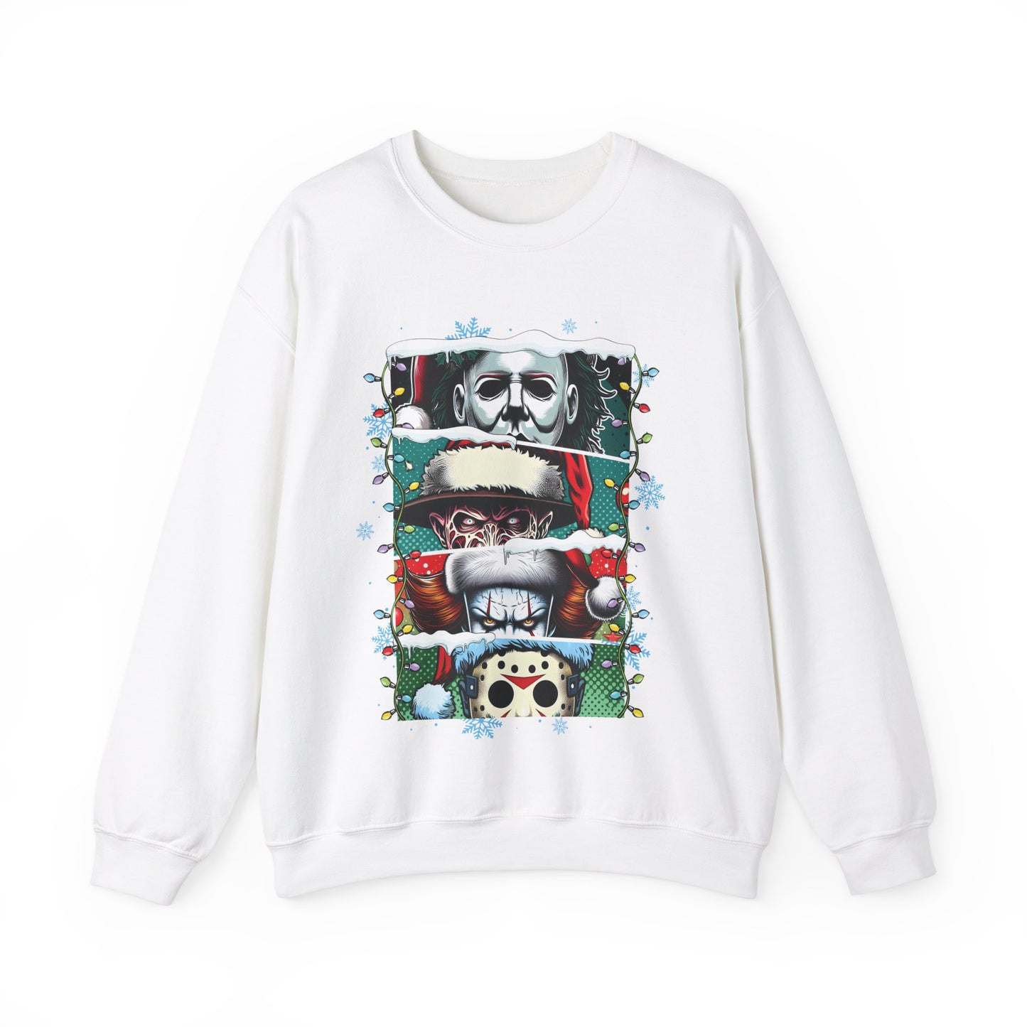 Festive Horror Crewneck Sweatshirt