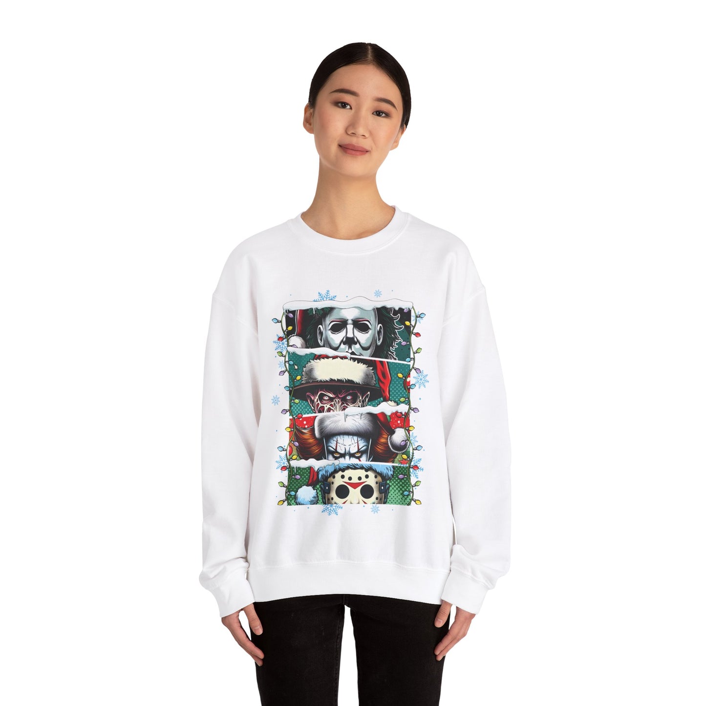 Festive Horror Crewneck Sweatshirt