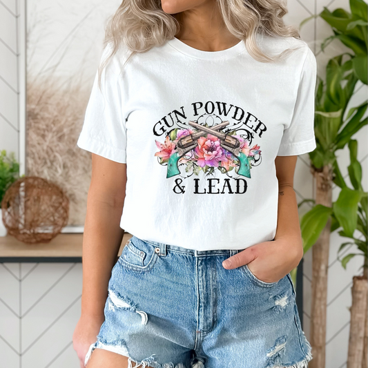 Gun powder and Lead Tee