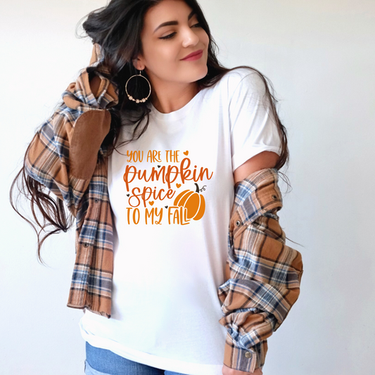 You Are The Pumpkin Spice To My Fall Tee