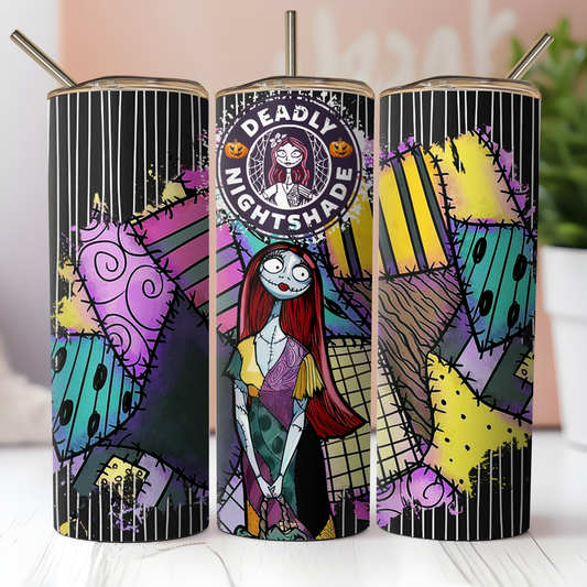 Sally Deadly Nightshade Tumbler