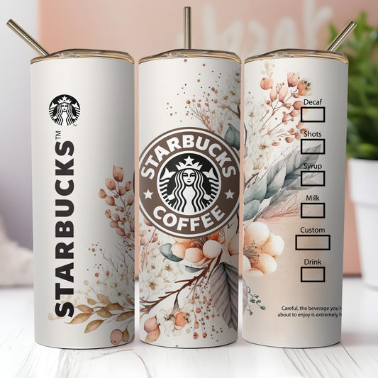 Boho Starbucks Tumbler